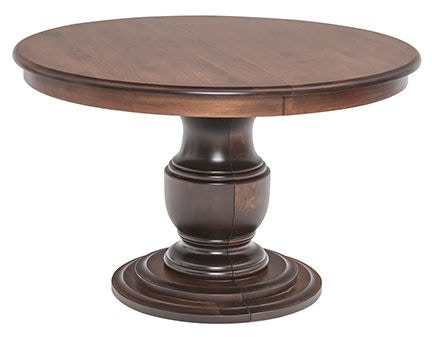 County Line Dining Room Zale 48" Round Split Pedestal Table CL584048