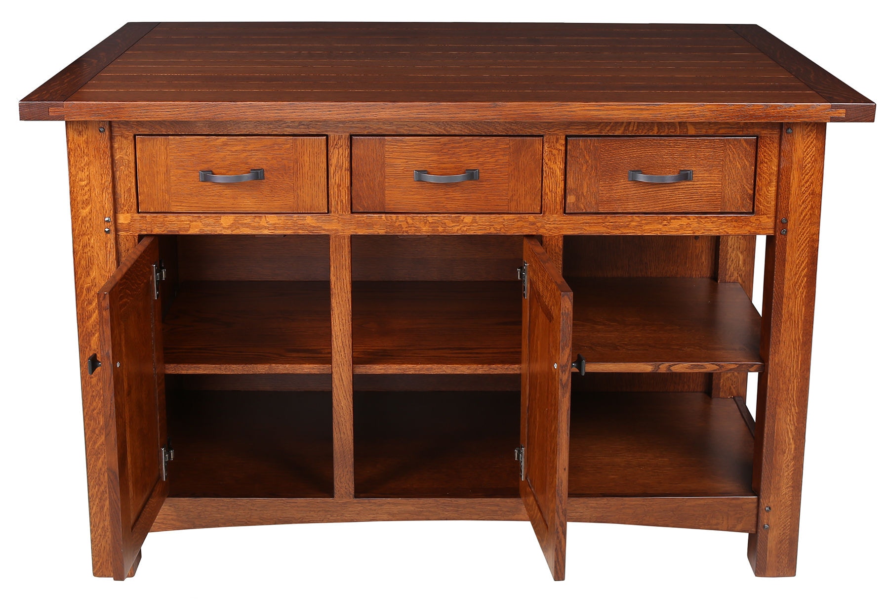 County Line Bar And Game Room Bain Planked Top Island Cl8815