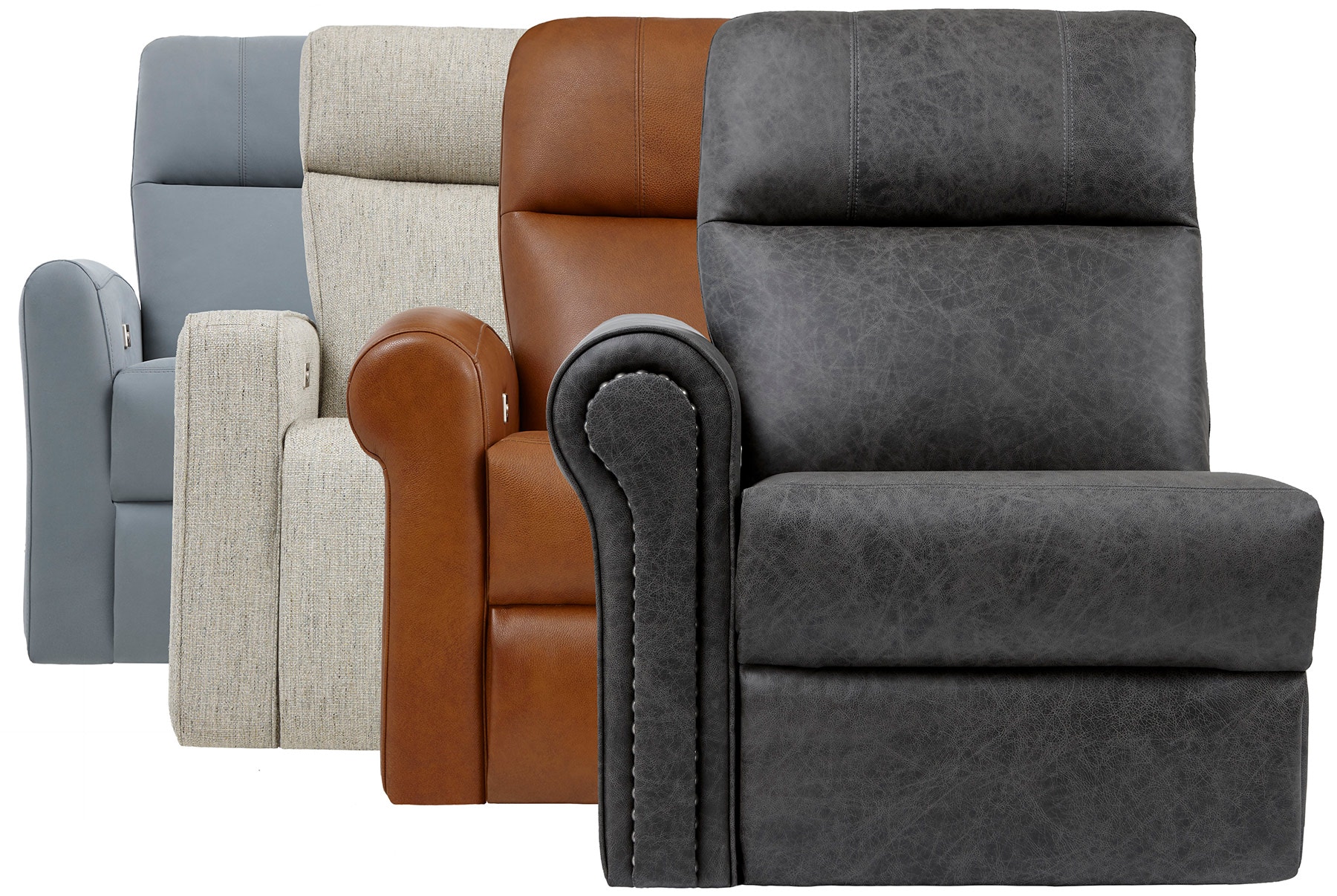 Elran Living Room Power Swivel Rocker Recliner W/ Power Headrest Power Pack ER70002POWPH03