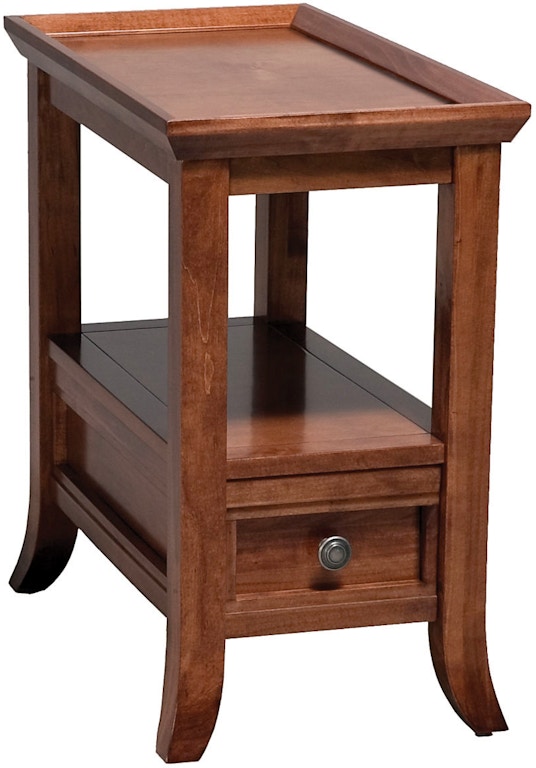 Featured image of post Wood End Tables With Drawers : Modern barn wood nightstand or end table with three drawers.