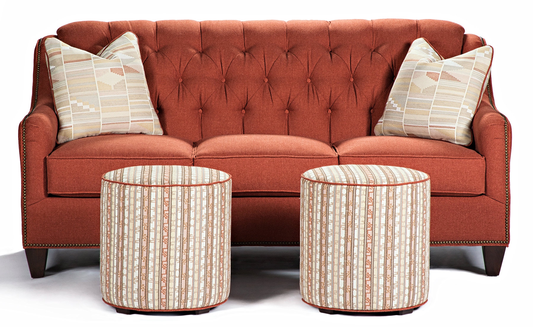 Marshfield Furniture Living Room Harlow Sofa MF194803 Penny Mustard