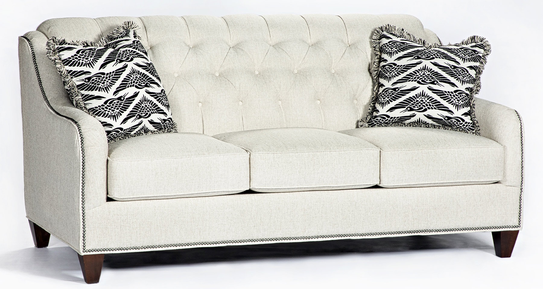 Marshfield Furniture Living Room Harlow Sofa MF194803 Penny Mustard