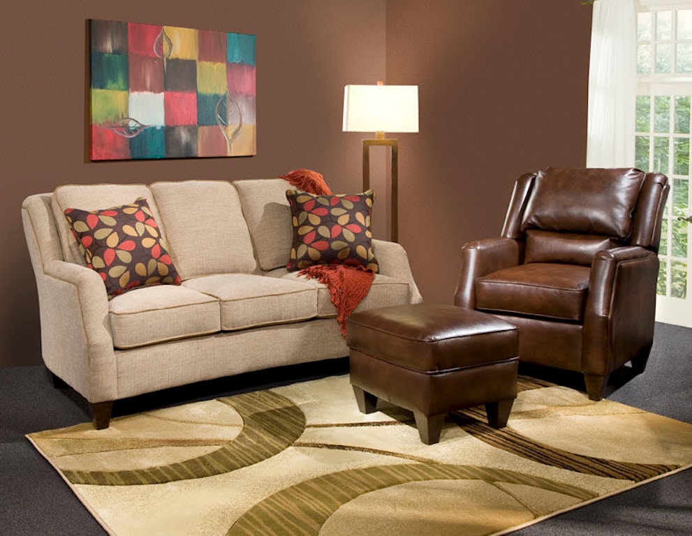 Marshfield Furniture Living Room Russell Apartment Sofa Mf2443 35