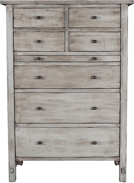 Northern Heritage Bedroom 7 Drawer Chest W Jewelry Tray Nh6705popl