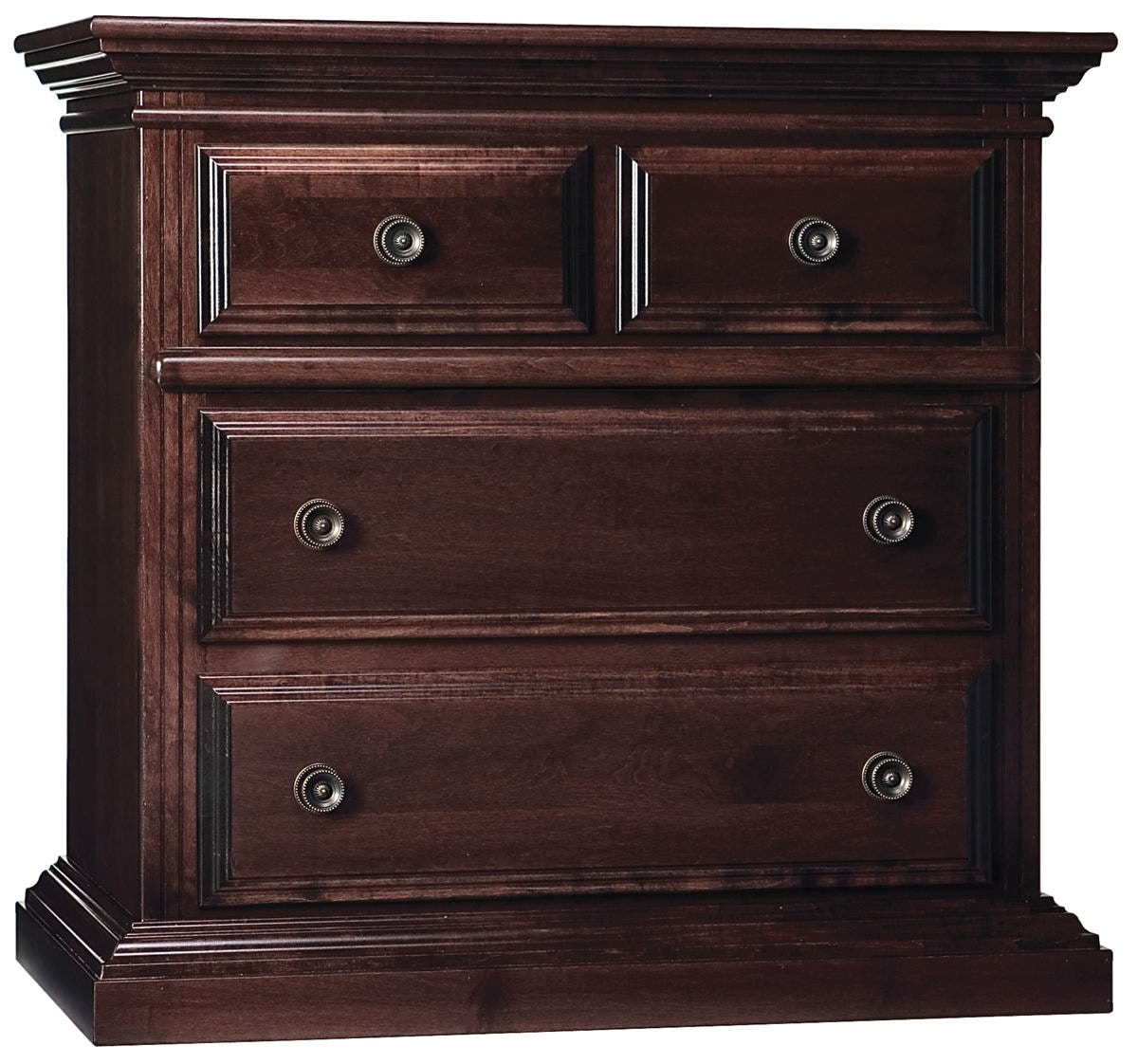 Willow Valley Bedroom 4 Drawer Chest W Tray Wv9332 Penny Mustard