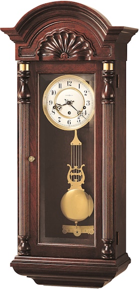 Howard Miller Clocks Jennison Wall Clock 612221 - Dewey Furniture