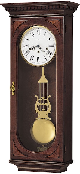 Howard Miller Clocks Lewis Wall Clock 613637 - Carol House Furniture -  Maryland Heights, Missouri