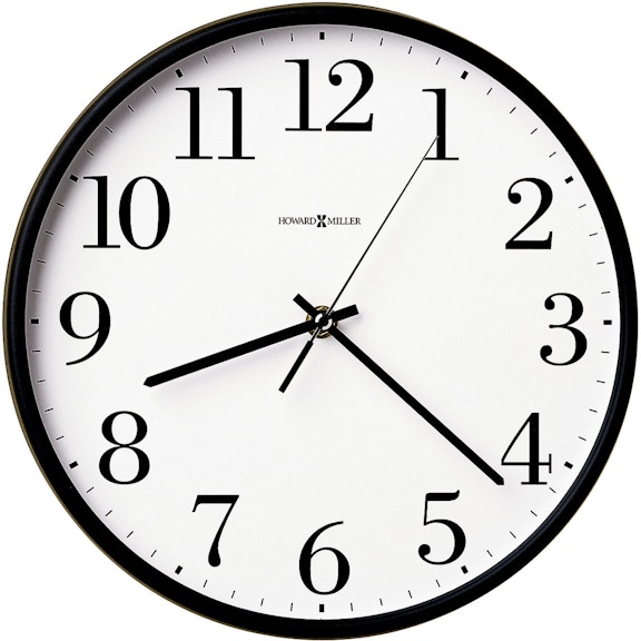 Howard Miller Clocks Office Mate Wall Clock 625254 - Carol House Furniture  - Maryland Heights