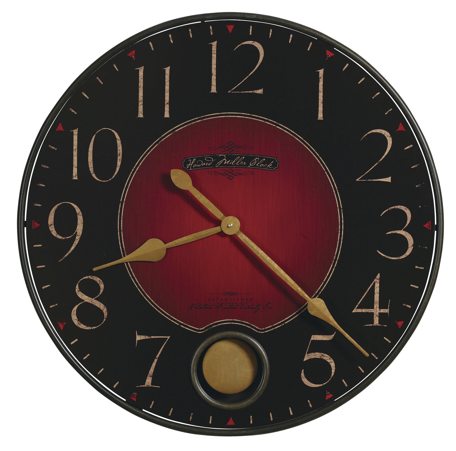 Howard Miller 625-374 Clocks Harmon Wall Clock