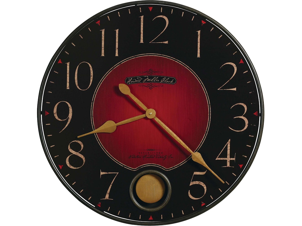 Howard Miller 625 374 Accessories Harmon Wall Clock Howard Miller 625 374 Accessories Harmon Wall Clock