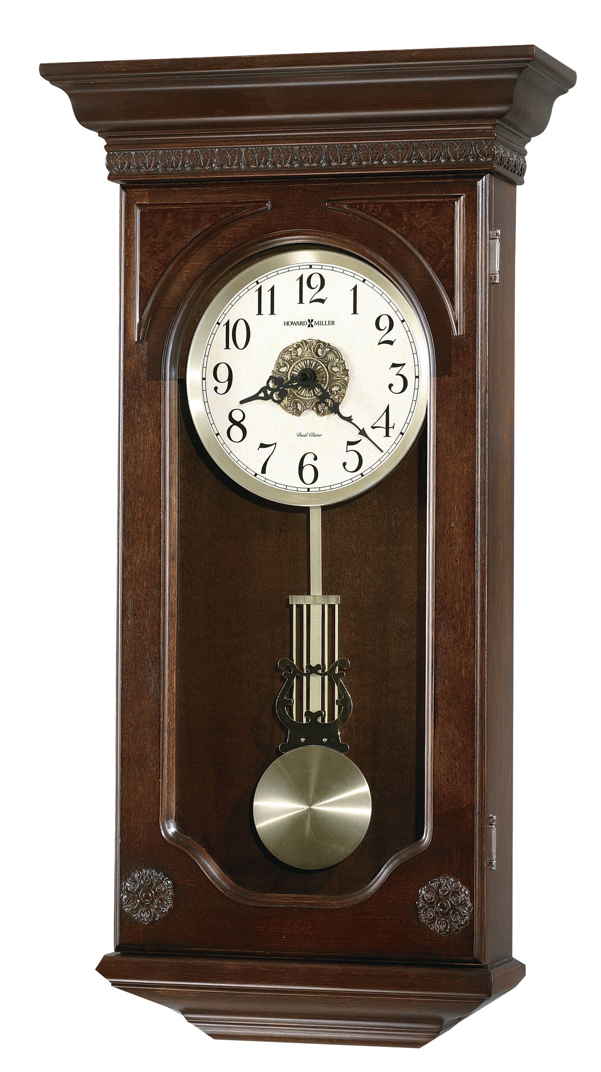 Howard Miller 625-384 Clocks Jasmine Wall Clock