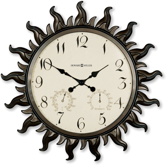 Howard Miller Wall Clock Sunburst II Wall Clock 625543