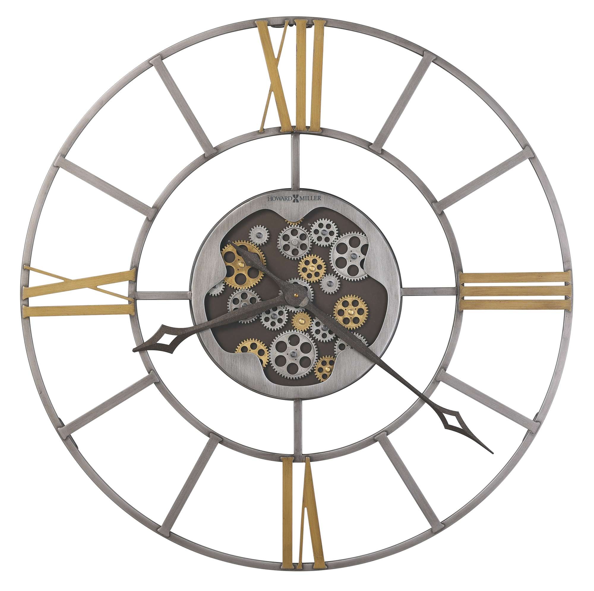 Howard Miller Clocks Amaya Wall Clock 625820 Cherry House Furniture