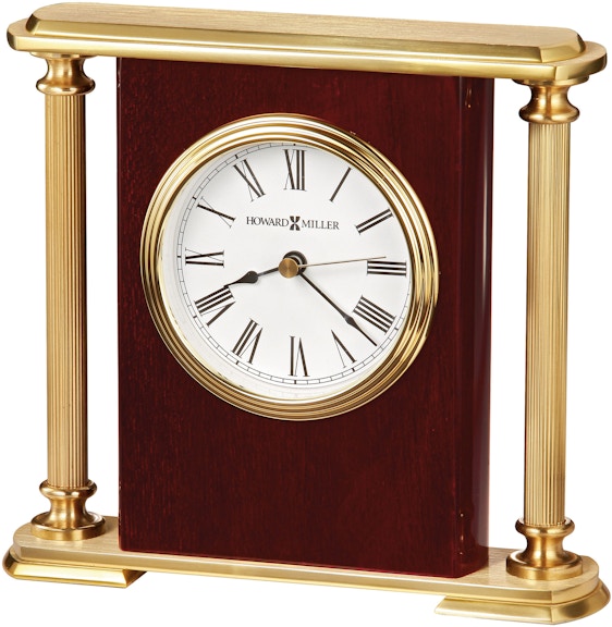 Howard Miller Tabletop Clock Rosewood Encore Bracket Tabletop Clock 645104