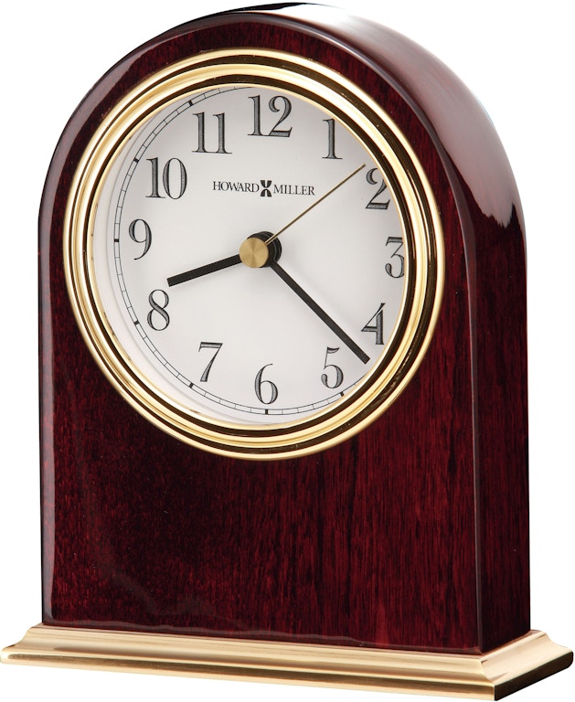 Howard Miller Rosewood Arch Alarm Clock Rosewood Hall 613-487