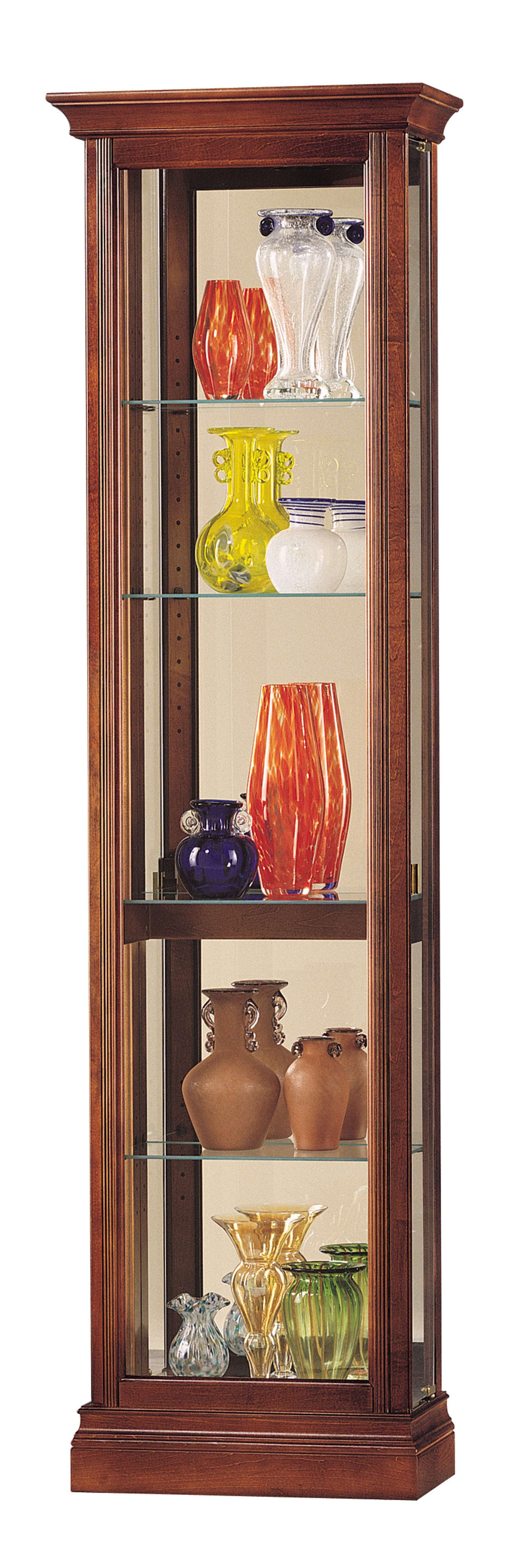 American signature curio deals cabinet