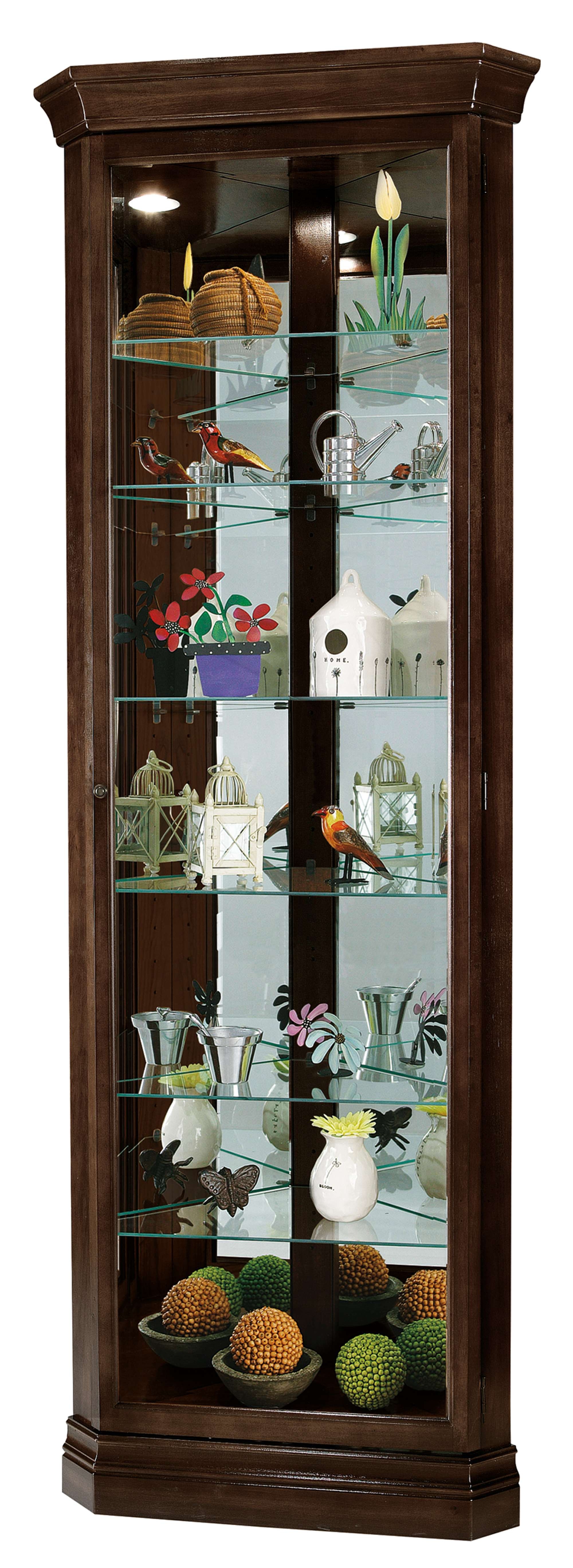 Howard miller corner curio cabinet hotsell