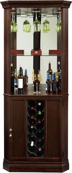 Howard Miller Wine Cabinet/Bar Piedmont III Corner Wine Cabinet 690007