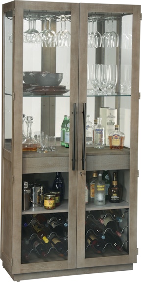 Howard Miller Wine Cabinet/Bar Chaperone Wine Cabinet 690036