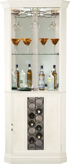 Howard Miller Wine Cabinet/Bar Piedmont V Corner Wine Cabinet 690046