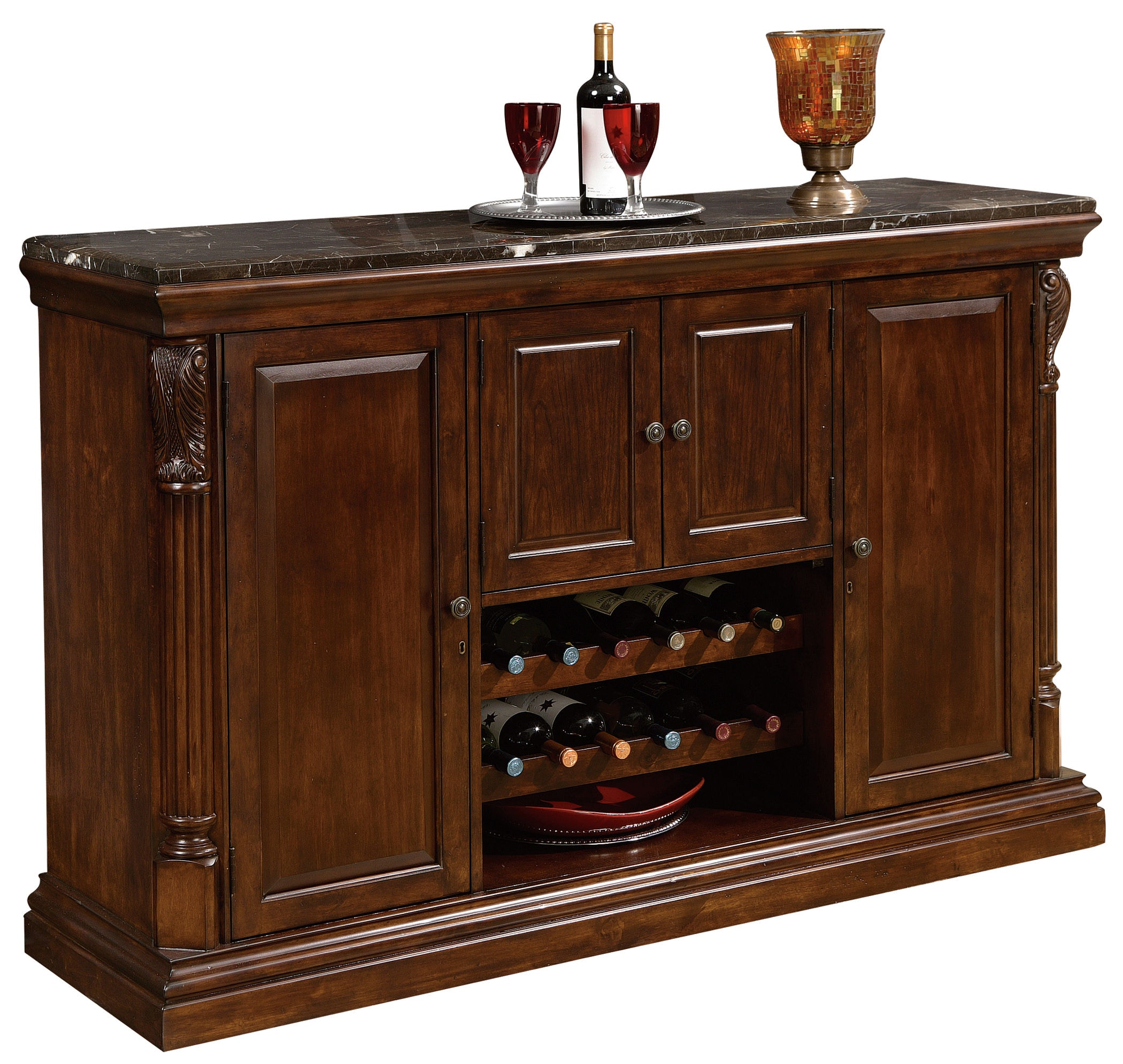 Howard miller cabernet discount hills wine console