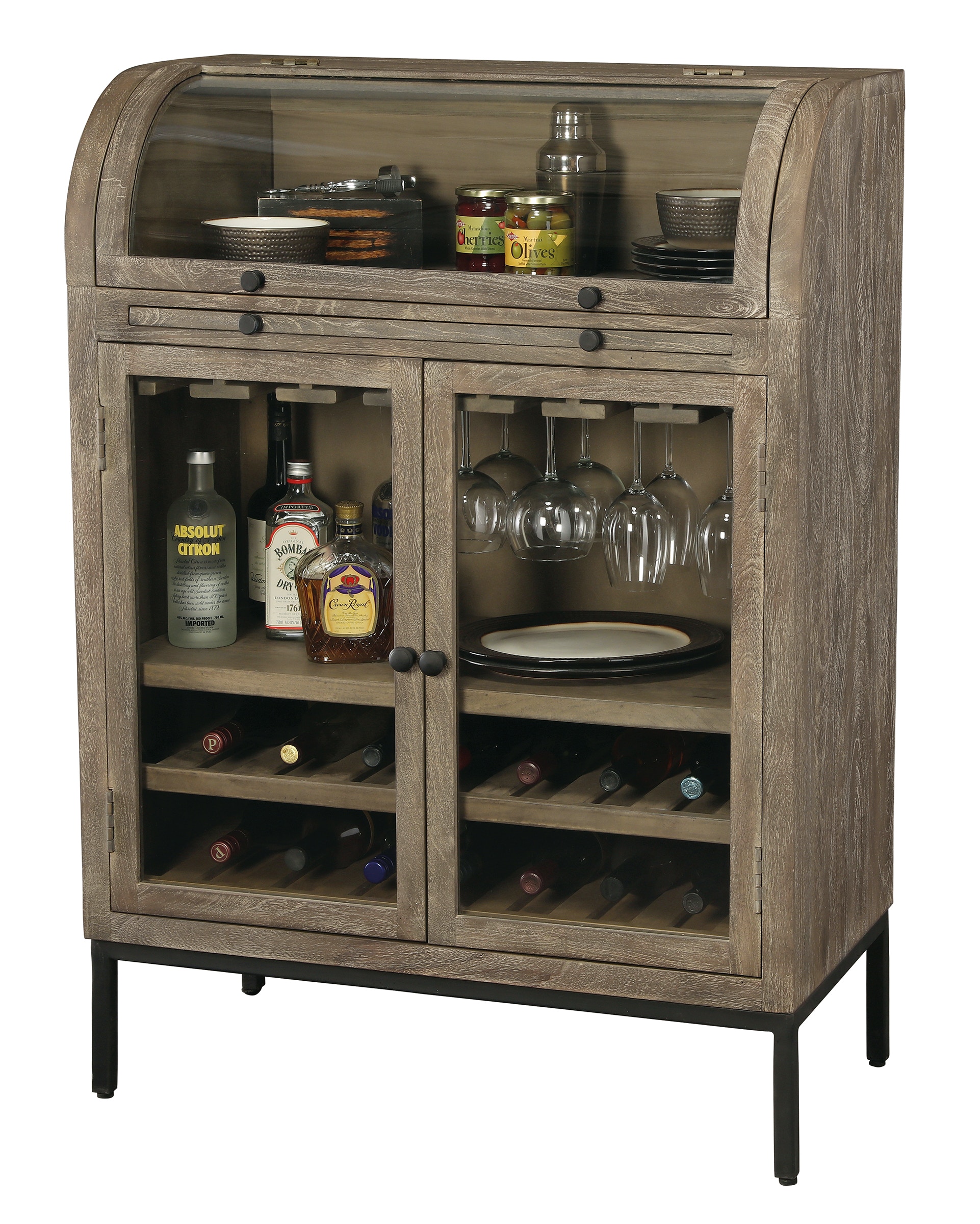 Howard miller sonoma discount wine and bar cabinet