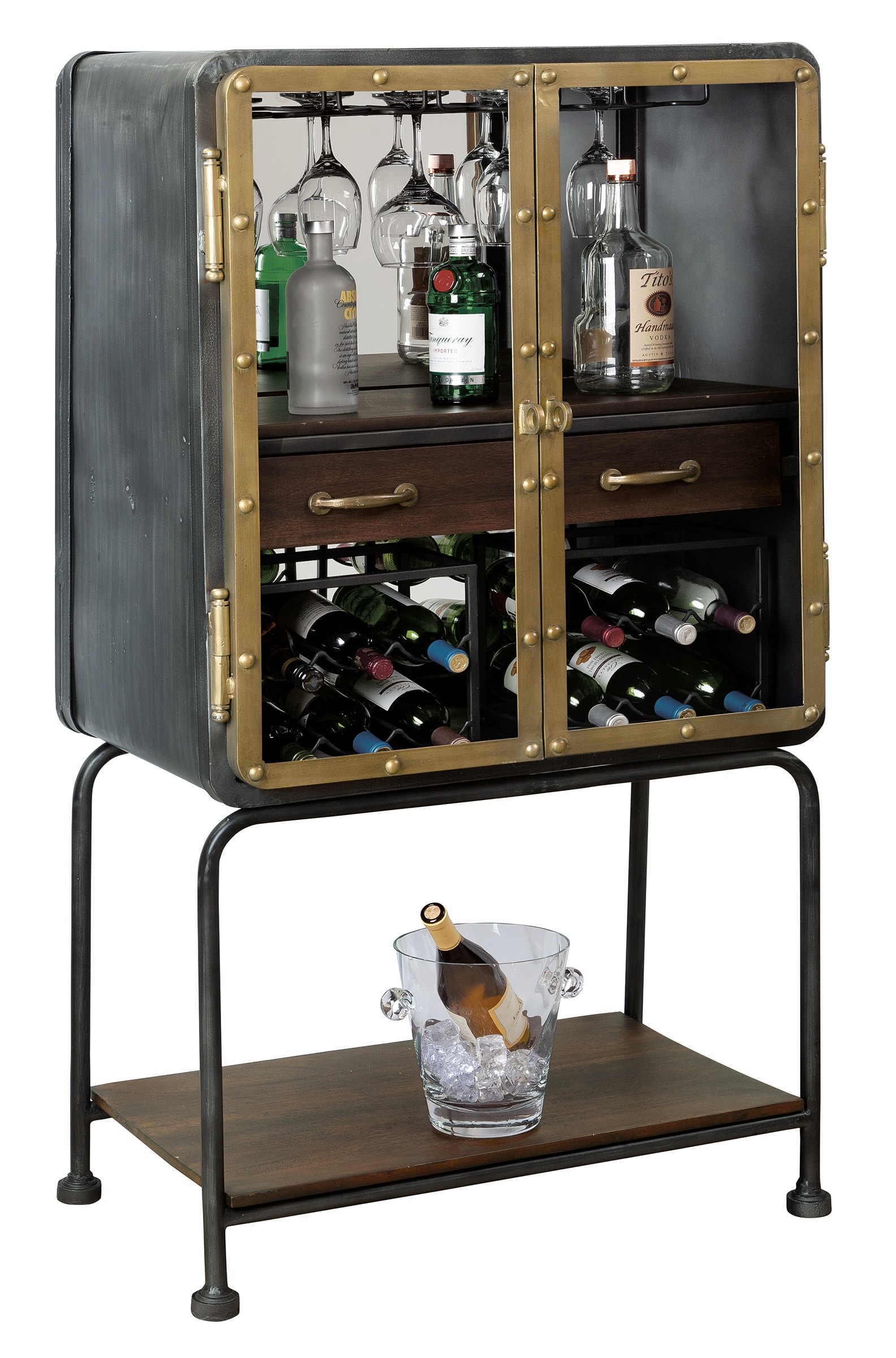 Howard miller liquor online cabinet