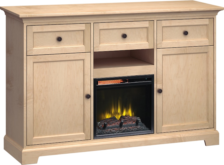 Howard Miller Home Storage Solutions 63" Wide/41" Extra Tall Fireplace Console FT63B