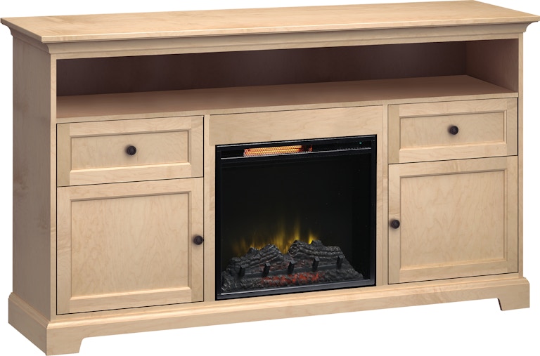 Howard Miller Home Storage Solutions 72" Wide/41" Extra Tall Fireplace Console FT72D