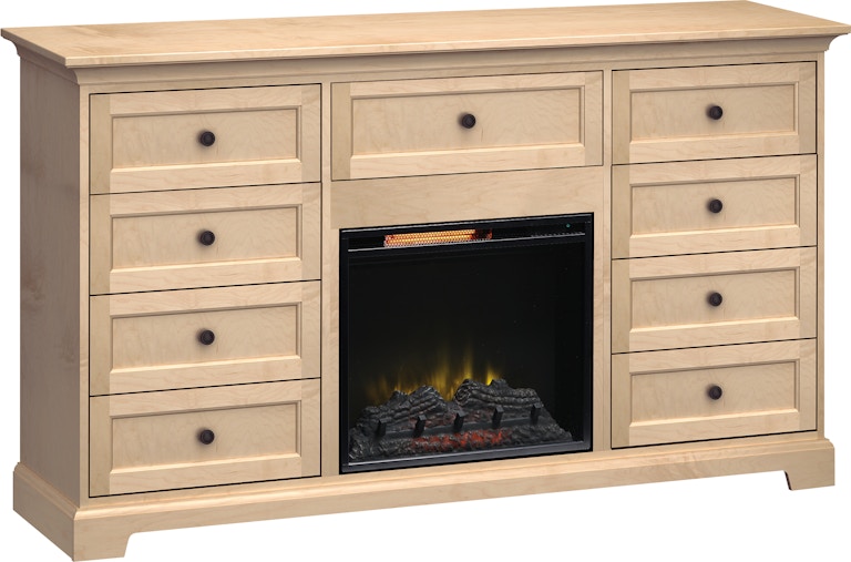 Howard Miller Home Storage Solutions 72" Wide/41" Extra Tall Fireplace Console FT72G