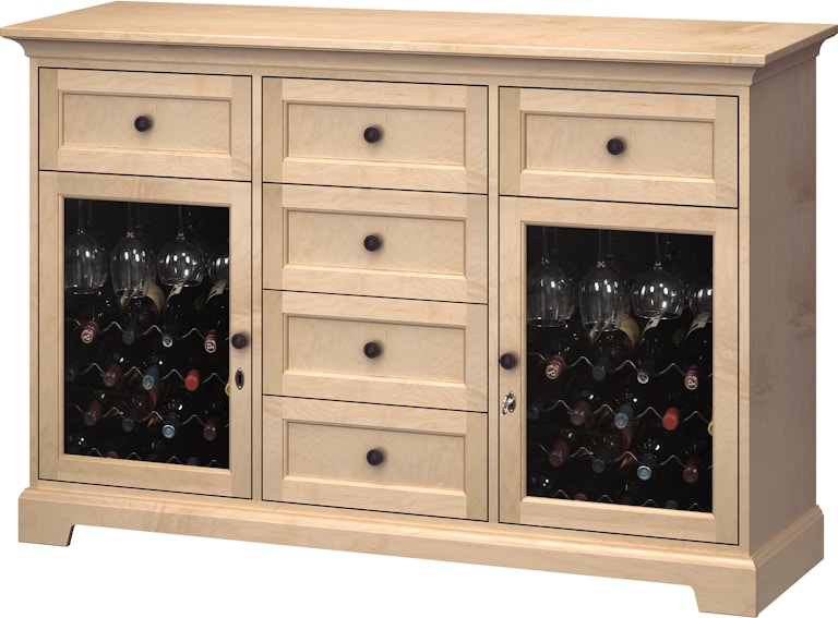 Howard Miller Home Storage Solutions Custom Wine/Spirits Console WS63C