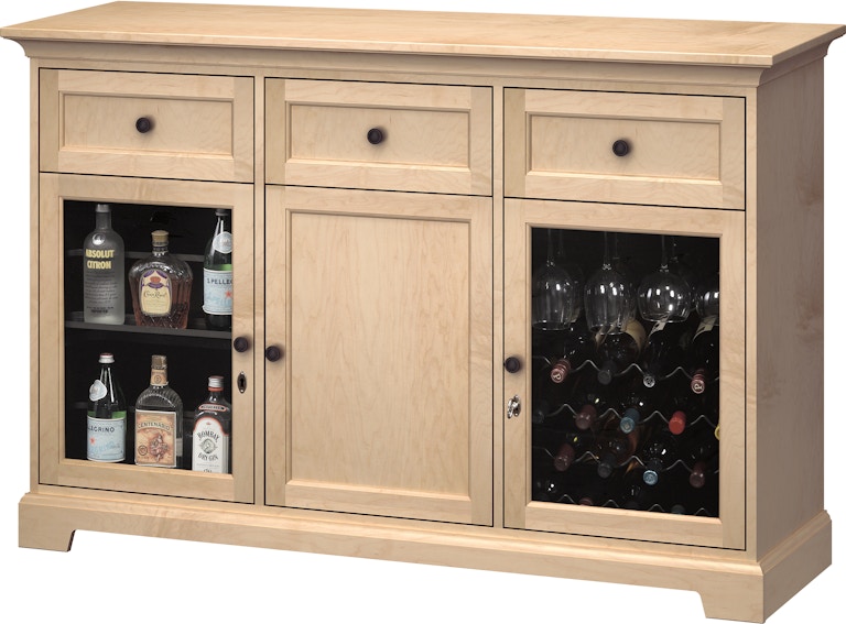 Howard Miller Home Storage Solutions Custom Wine/Spirits Console WS63E