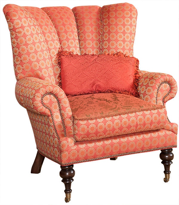 Ej Victor Living Room Berber Kammlah Mr Loud Wing Chair 359