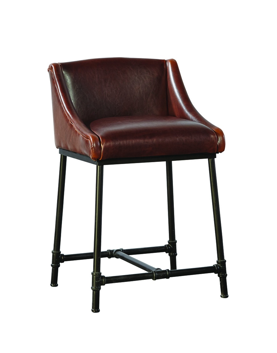 Furniture Classics Bar and Game Room Iron Pipe Counter Stool 20337C