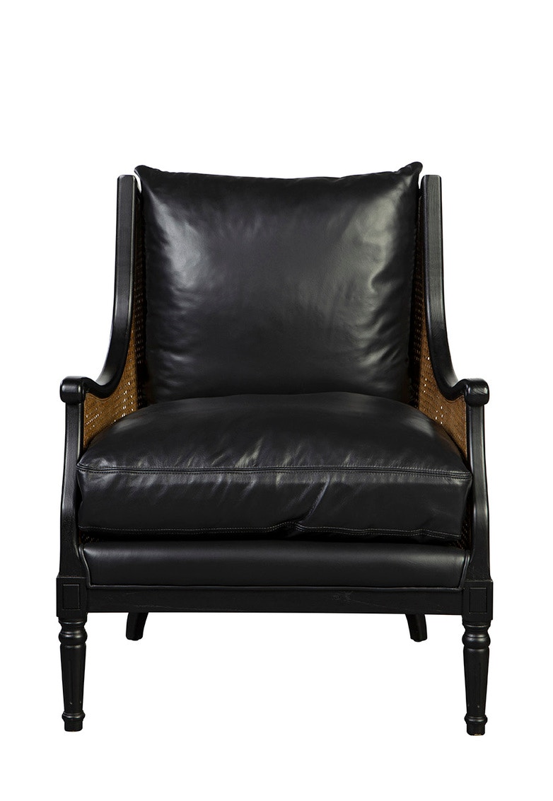 Furniture Classics Living Room Black Tova Occasional Chair 20511