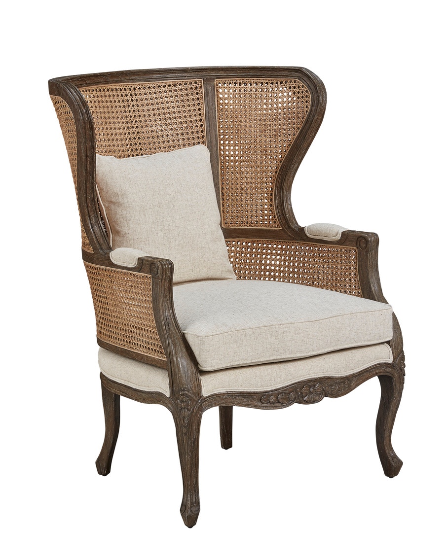 Furniture Classics Living Room Ellis Highback Host Chair 51857 Silk