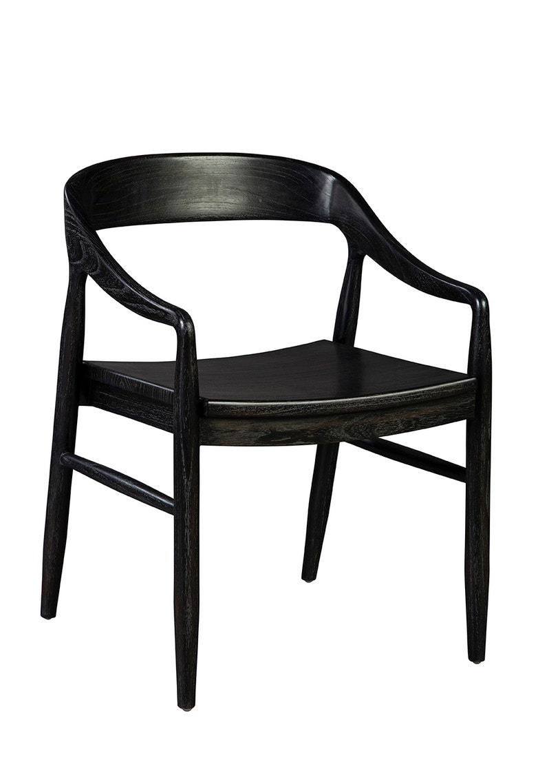 Furniture Classics Black Townsend Arm Chair 51976AF36