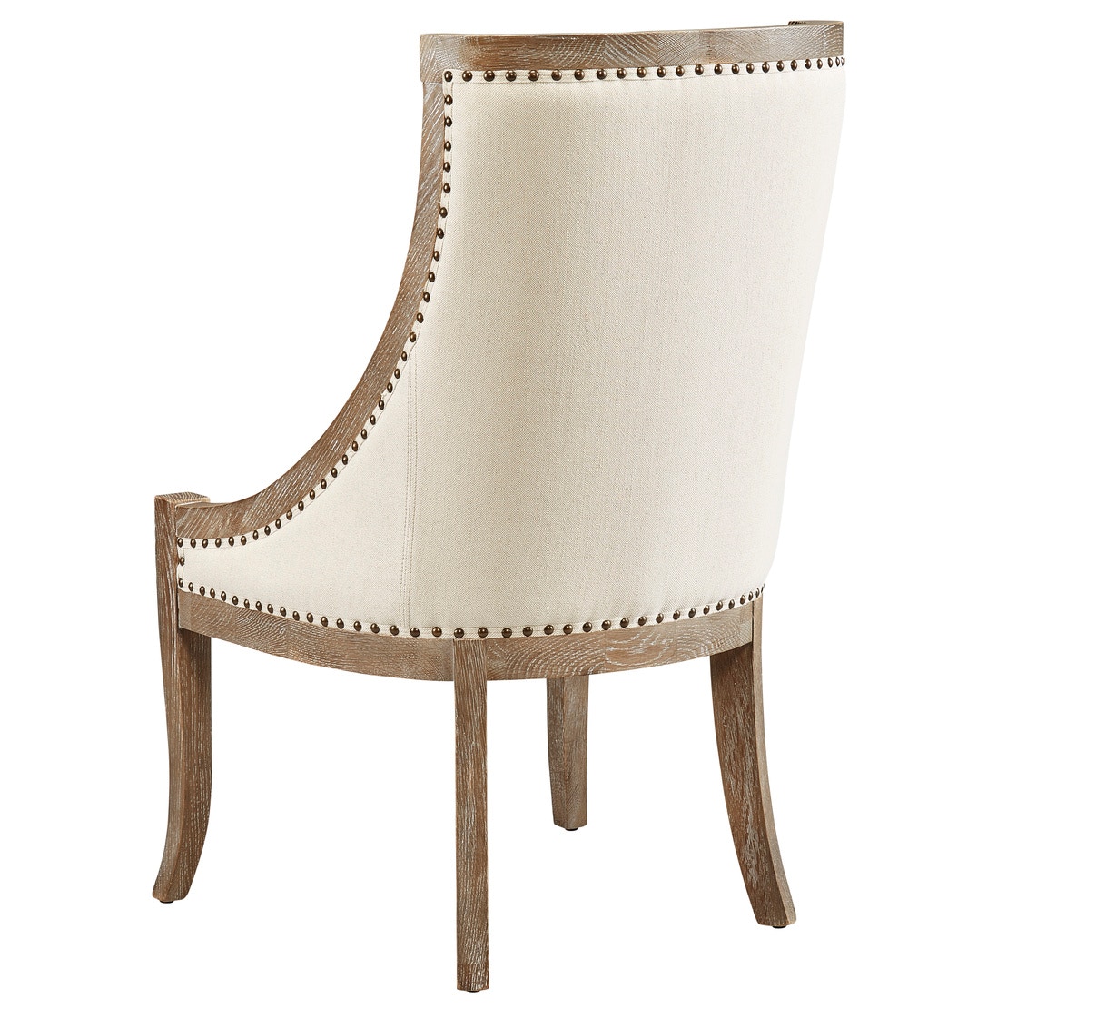 Furniture Classics Living Room Linen Scoop Chair 70947LN Colony House