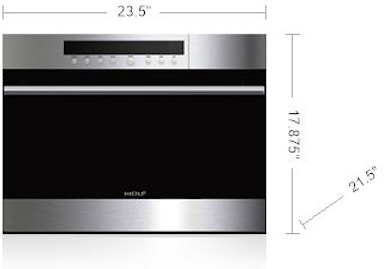 CSO30PESPH Wolf 30 E Series Professional Convection Steam Oven