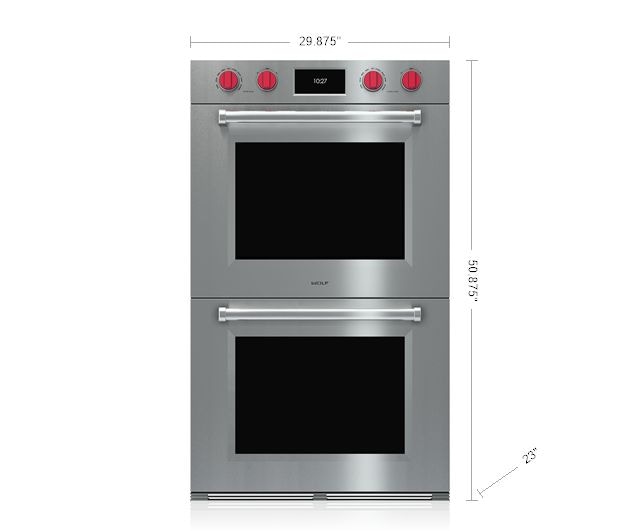 Wolf 30 shop double oven