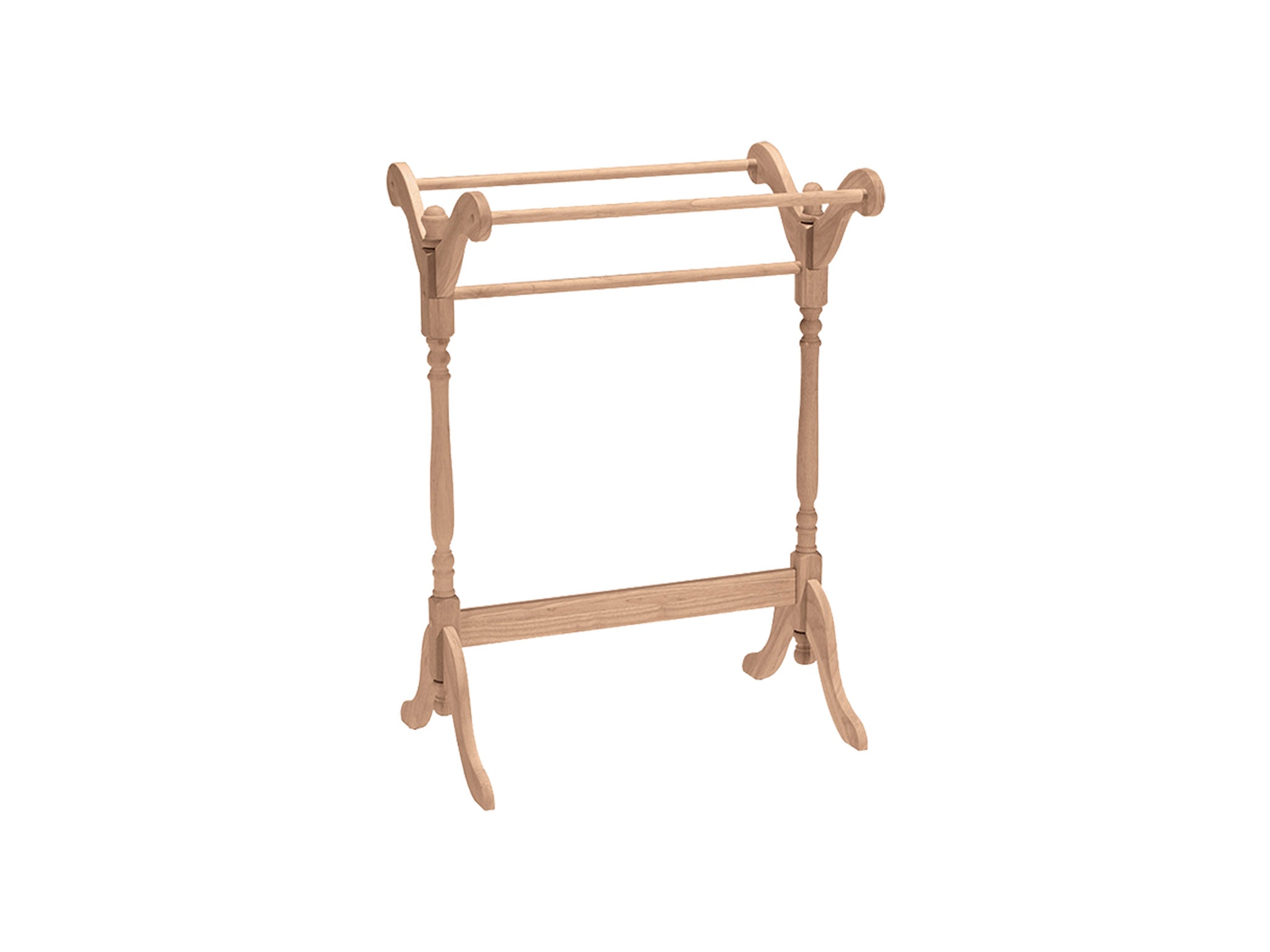 Solid wood quilt online rack