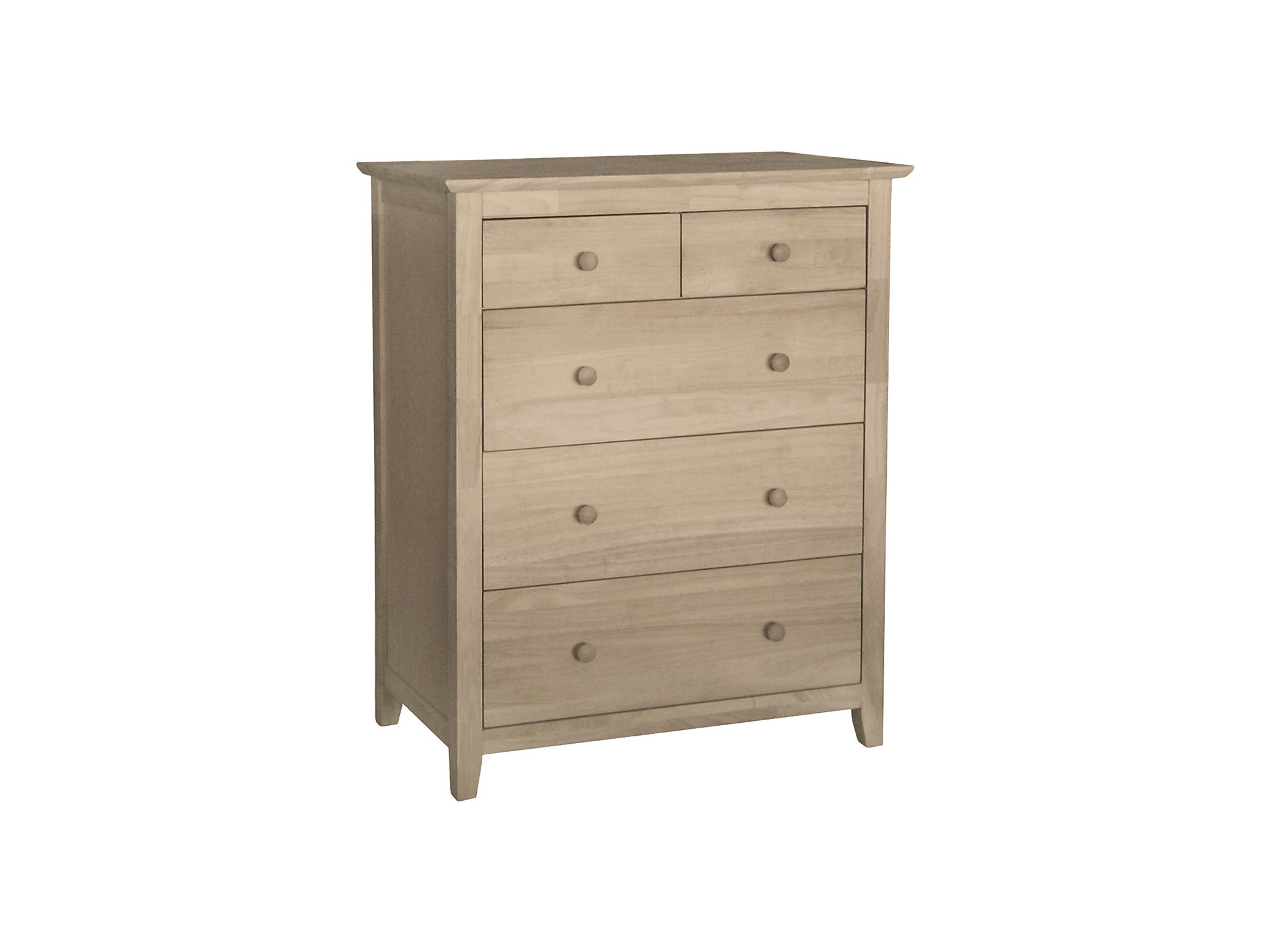 John Thomas Bedroom Lancaster 5 Drawer Carriage Chestsolid Wood