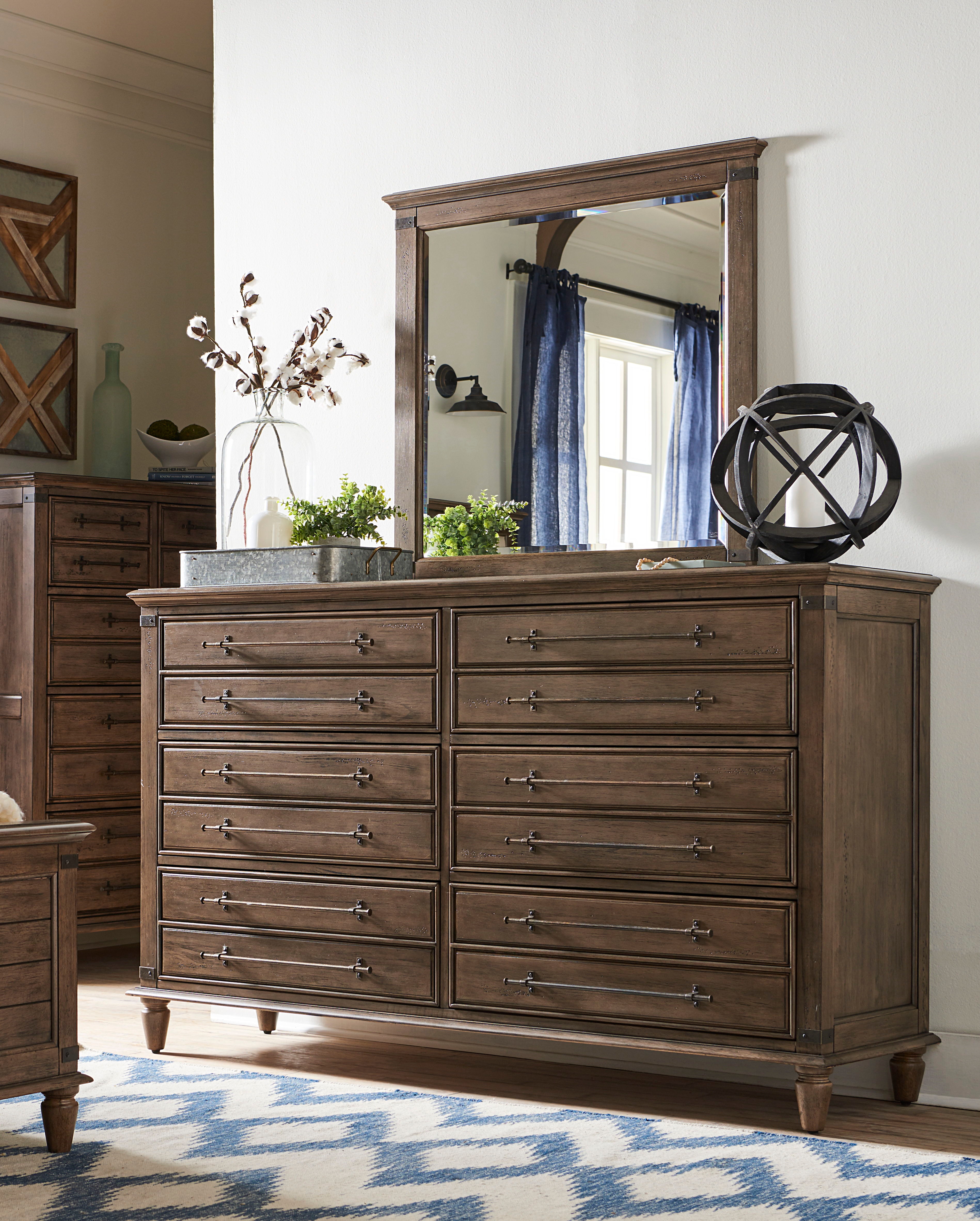 knee length dresses for ladies Carrington 19 Drawer Dresser – Mango Wood Storage main image 1