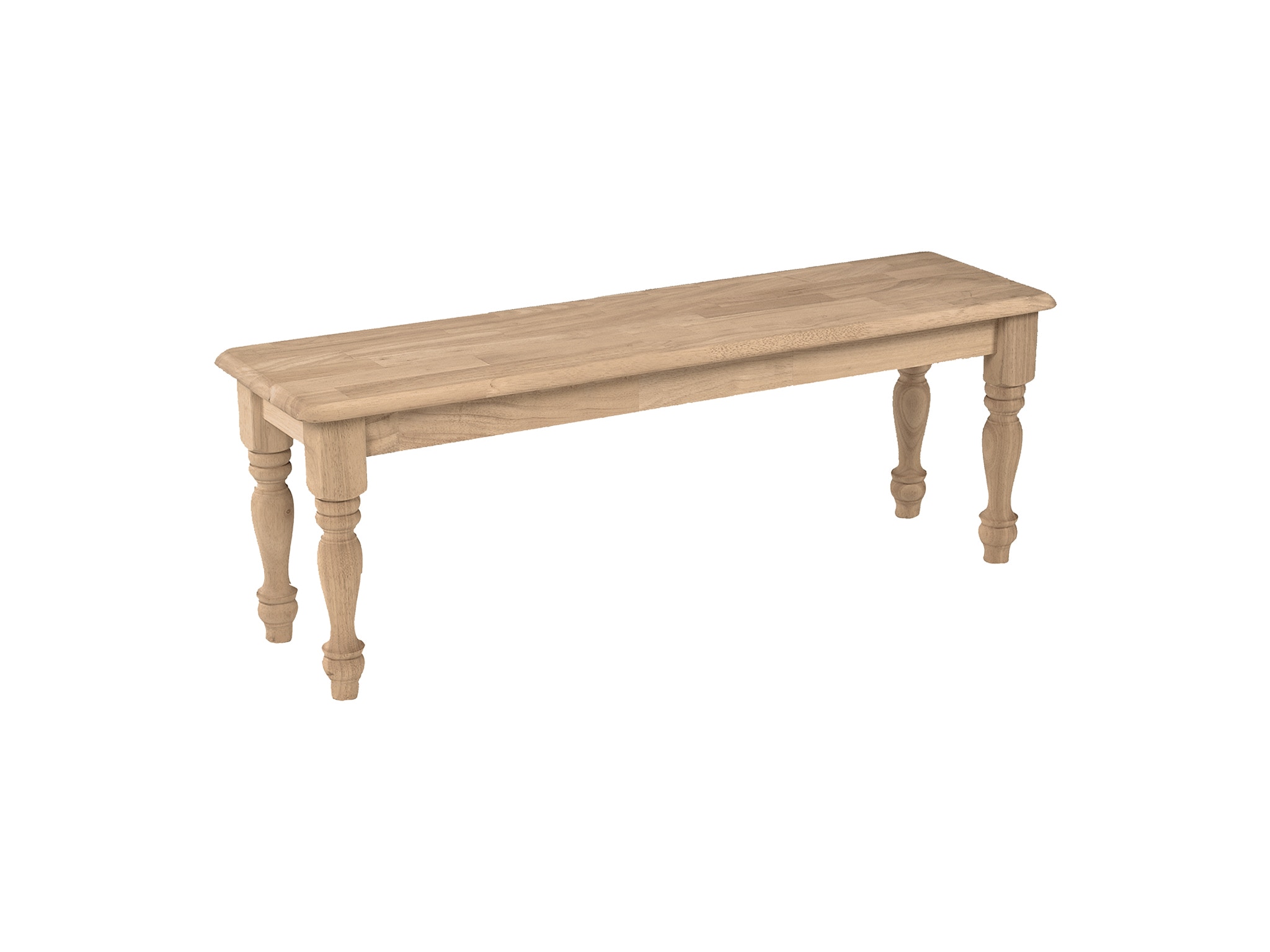 60 inch farmhouse bench