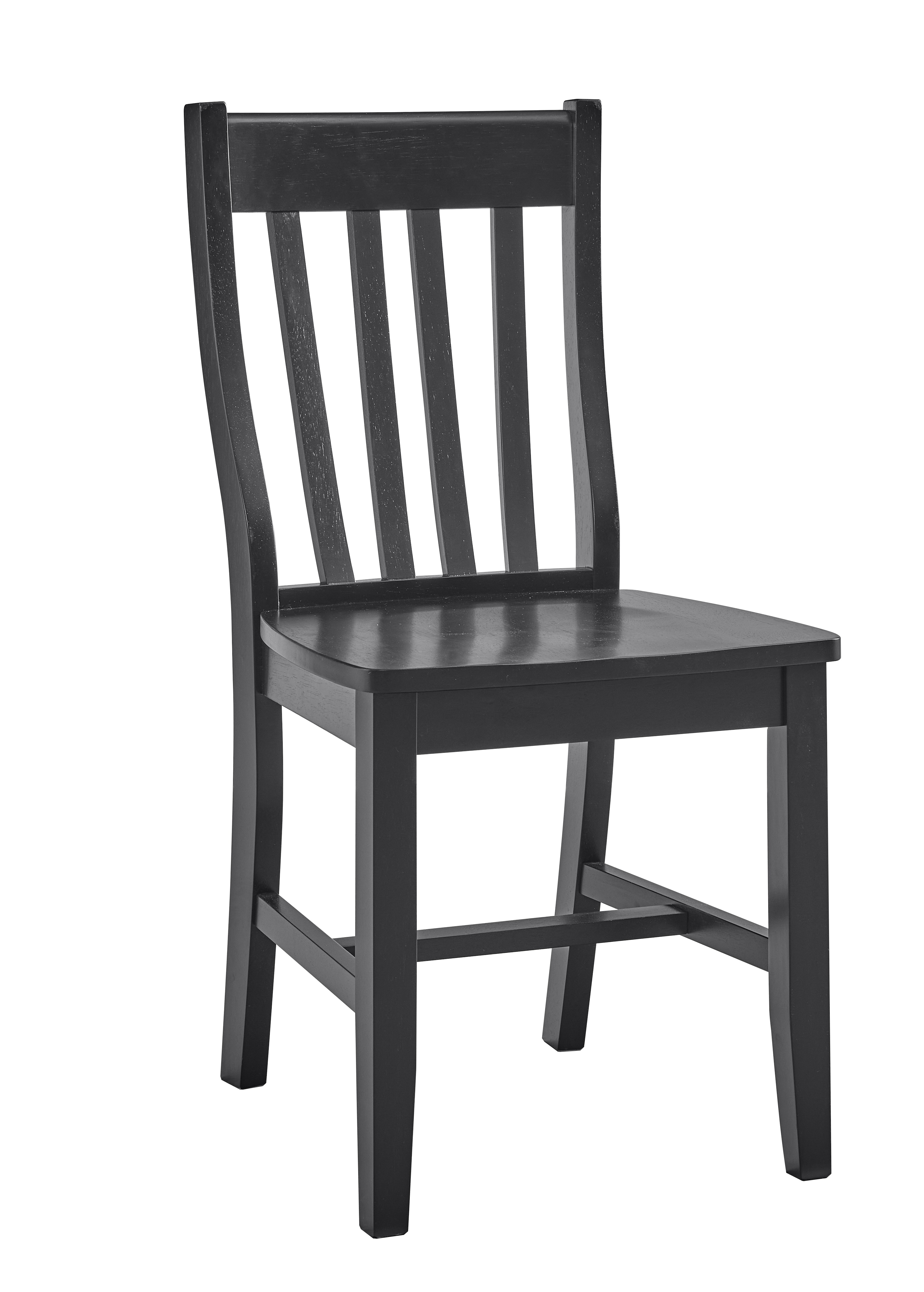John Thomas Casual Dining Schoolhouse Chair in Black Ci46-61B | Hickory ...
