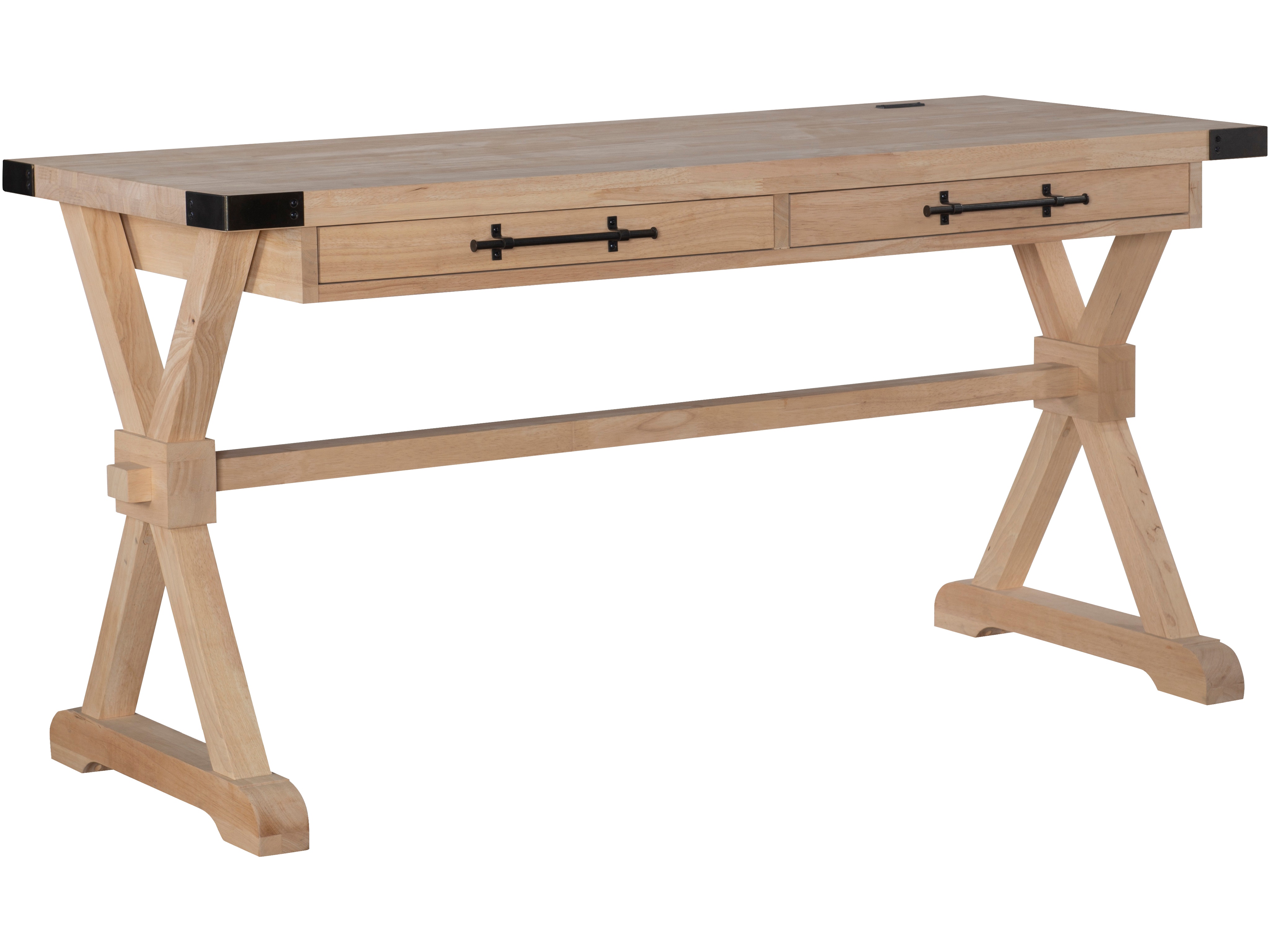 John Thomas Home Office Farmhouse Chic Desk OF 70 Woodworks Home Furnishings Miami Florida