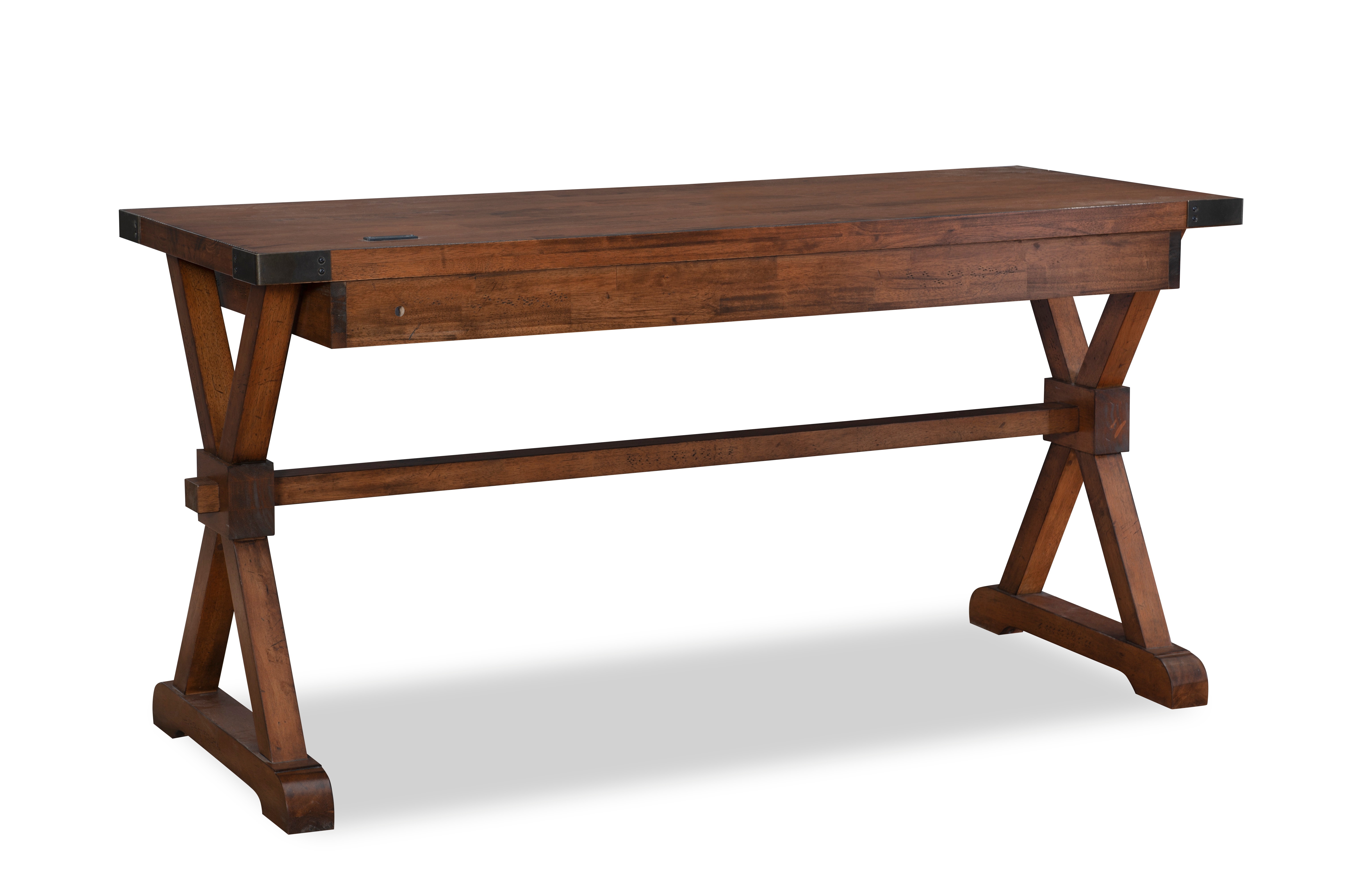 John Thomas Home Office Farmhouse Desk in Bourbon OF4270 Woody's