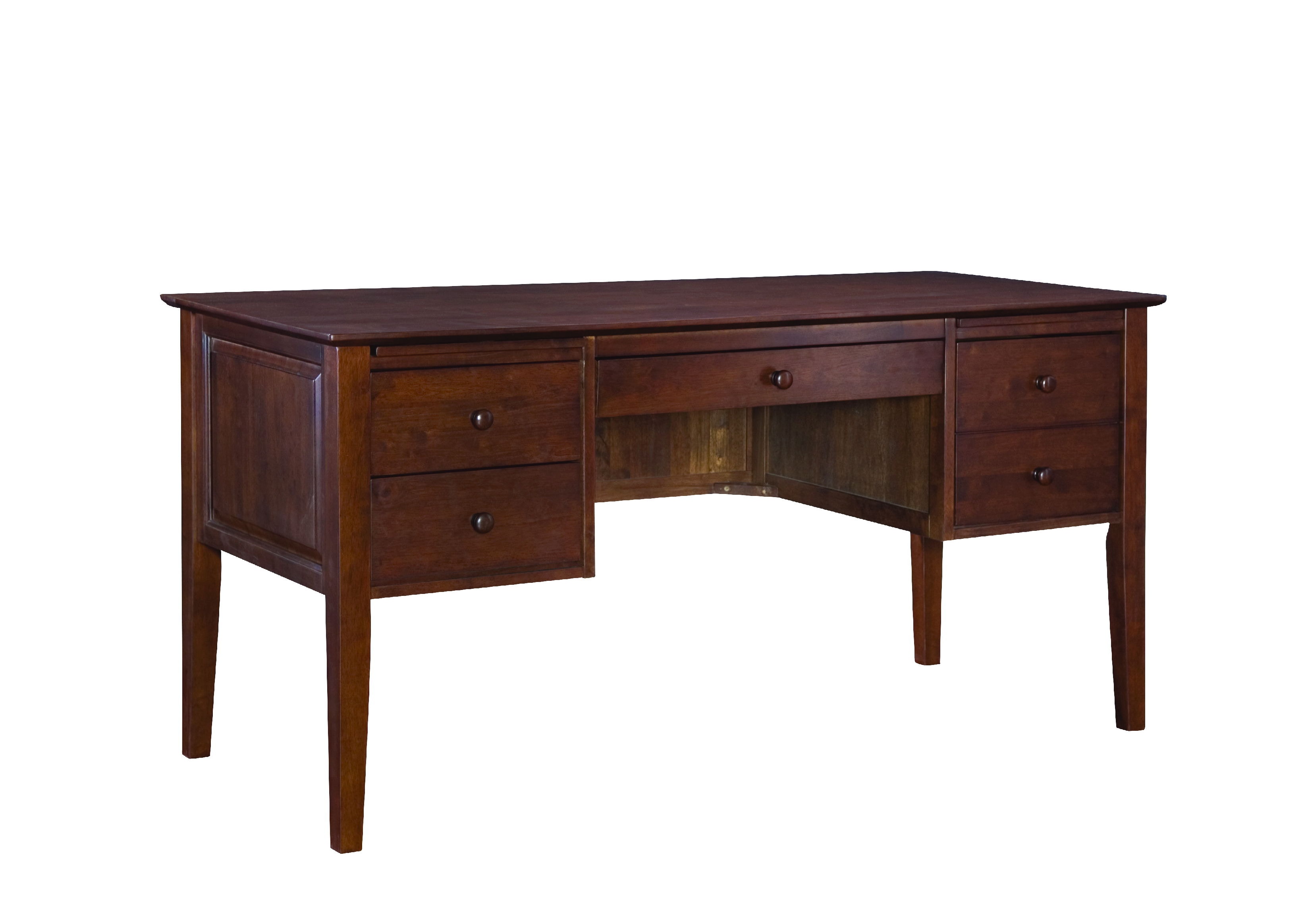 4-Drw Lancaster Executive Shaker Desk by John Thomas Furniture