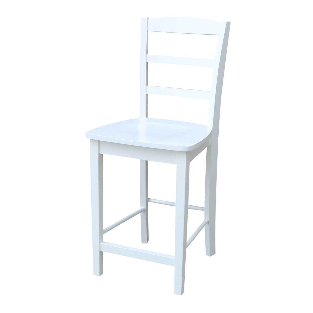  Madrid Stool in Pure White S08-402B
