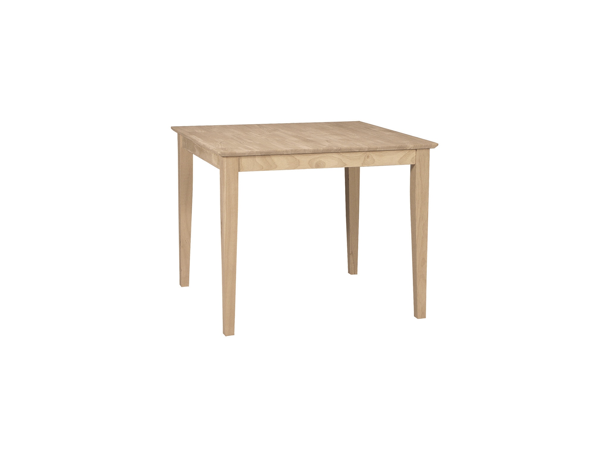 3 foot square dining table